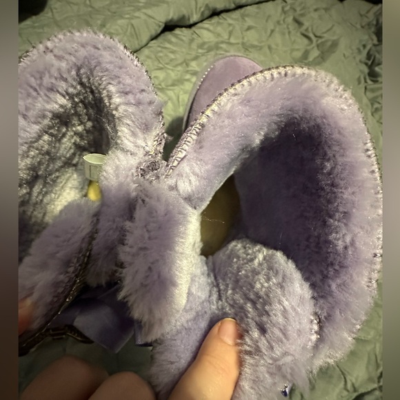 Brand New customized purple Uggs girl size 2 - Picture 5 of 9